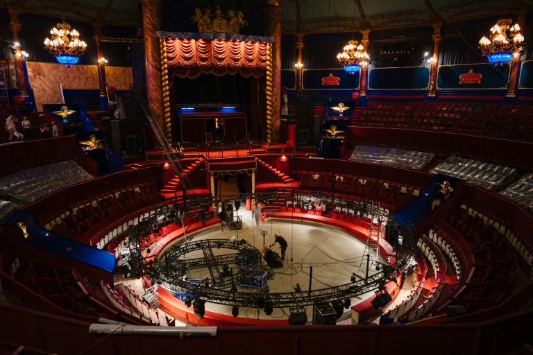 A Paris, le Cirque d'hiver en travaux pour retrouver son "lustre d'origine"