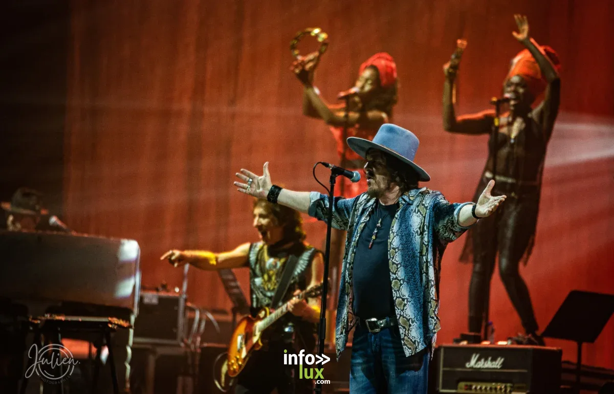 Nancy > Concert triomphal de Zucchero au Zénith