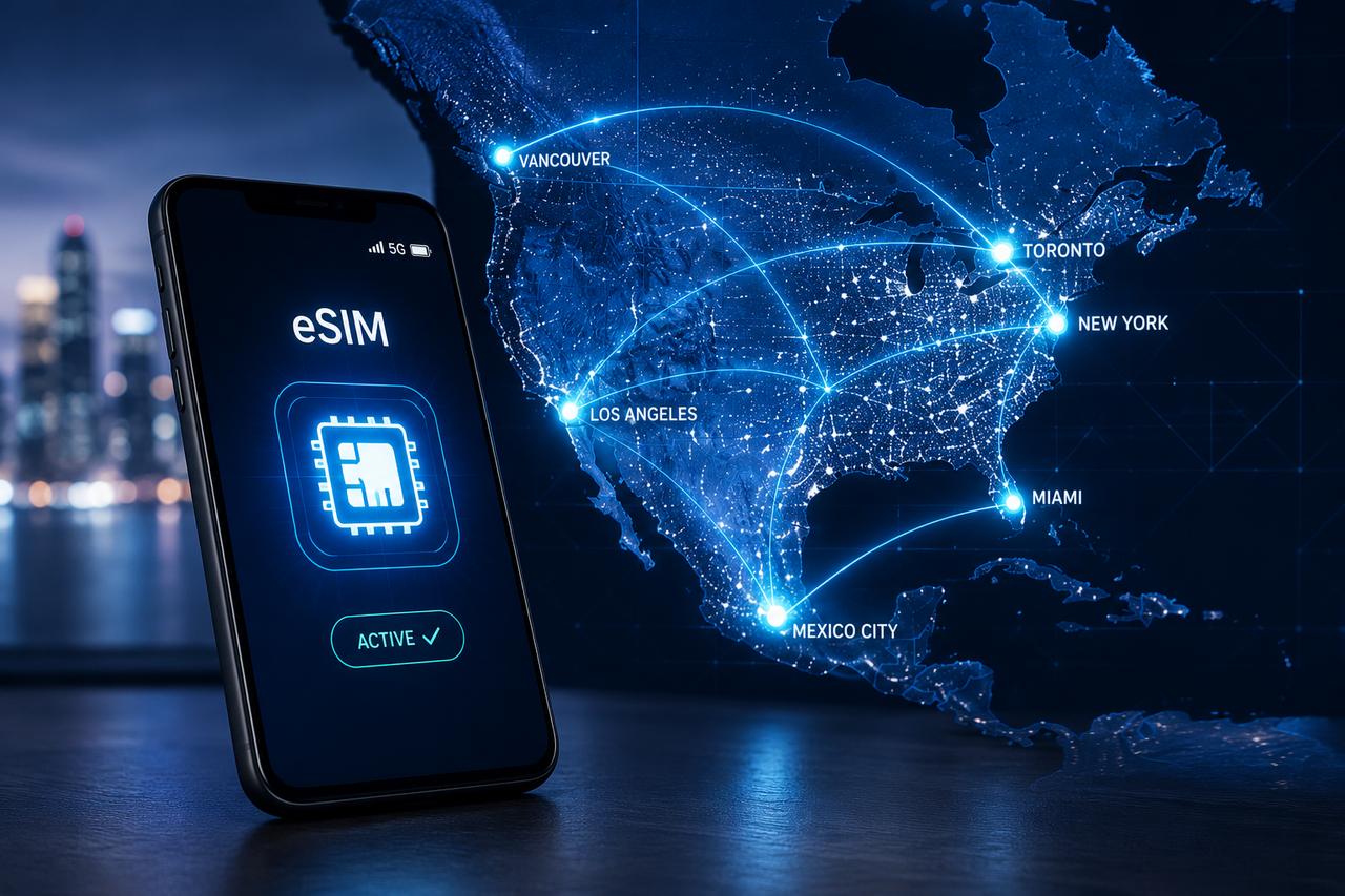 eSIM Canada-Mexique-USA : le guide pour suivre tous les matchs sans exploser son forfait
