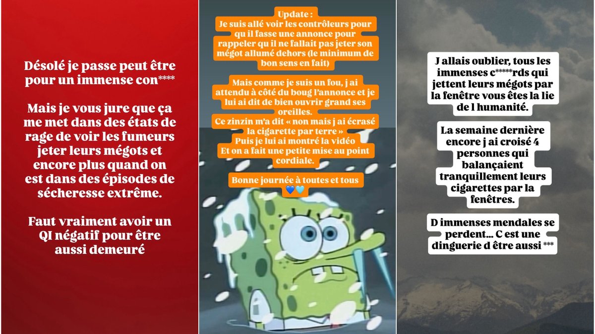 "La seconde fois il était doux comme un agneau"… Quand un célèbre photographe filme et confronte un homme qui jette son mégot par terre, sur le quai de la gare