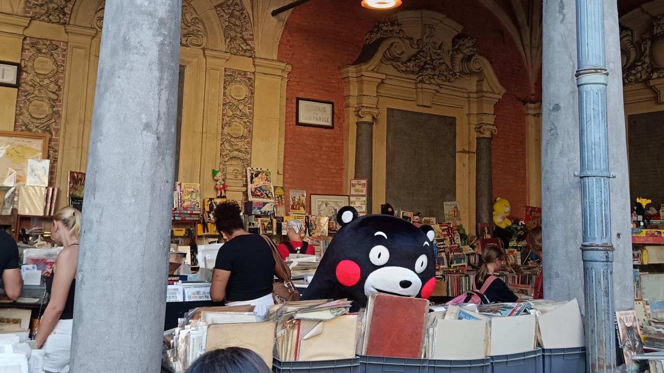 Kumamon, l’influenceur star venu du Japon, a posé ses valises à Lille