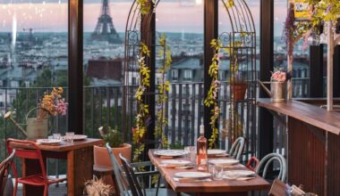 Les meilleurs rooftops de Paris pour un cocktail avec vue