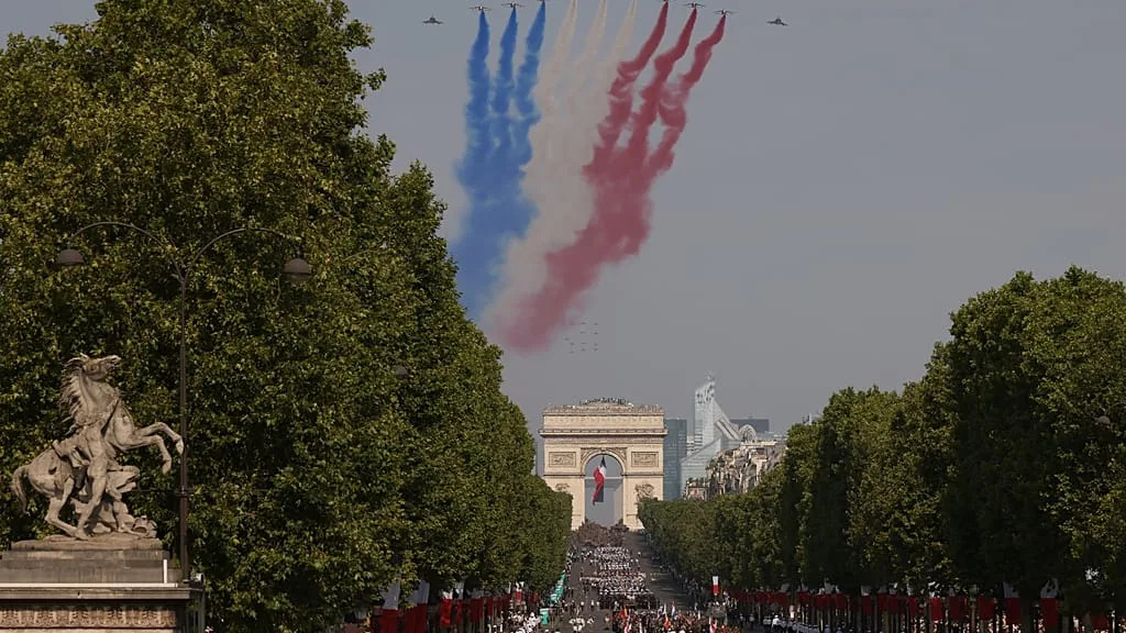 L'Ukraine et ses alliés à l'honneur lors du défilé du 14-Juillet