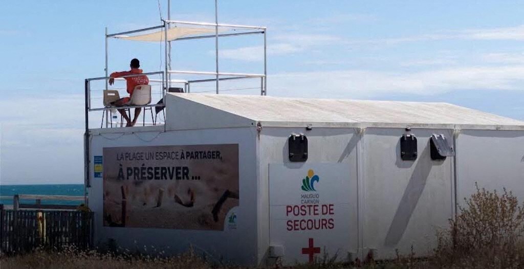 Hérault : pourquoi le poste de secours du Grand Travers à Mauguio-Carnon est fermé jusqu'à nouvel ordre