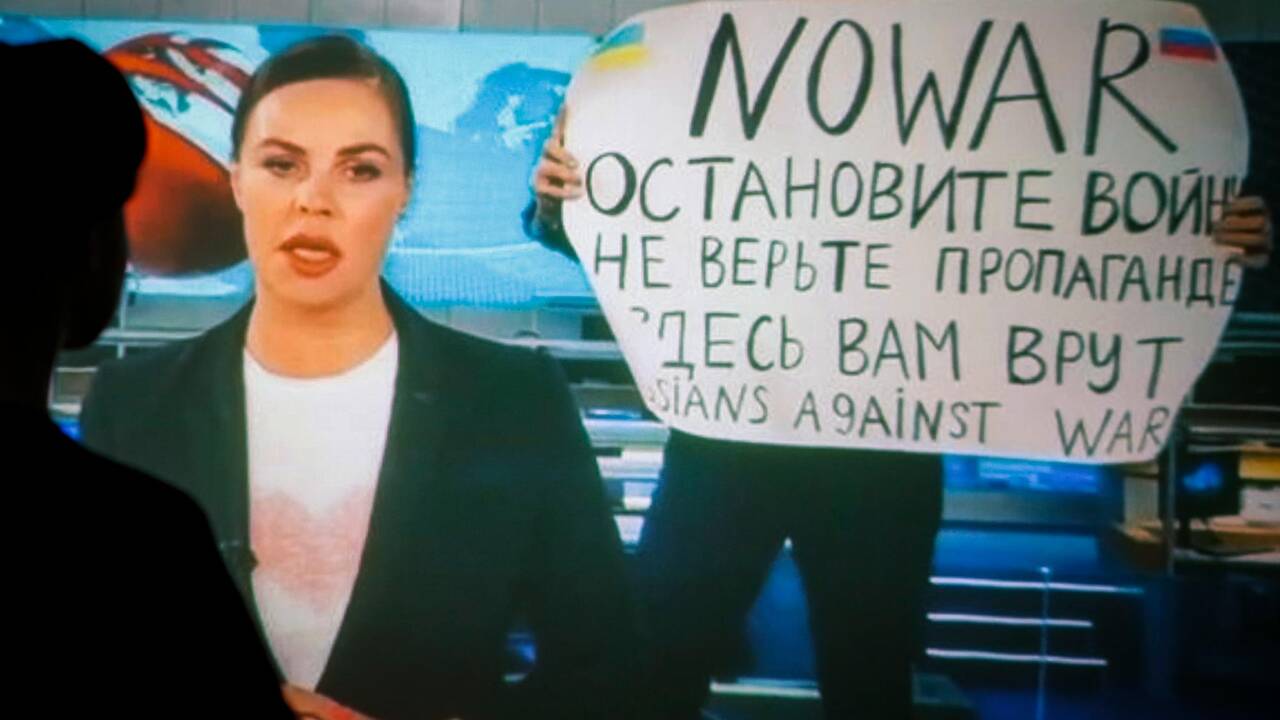 Face à la censure russe, l’Ukraine en première ligne