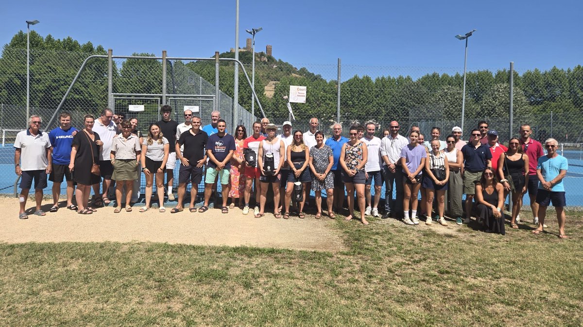 Saint-Céré. Un terrain de tennis rebaptisé "Florence"