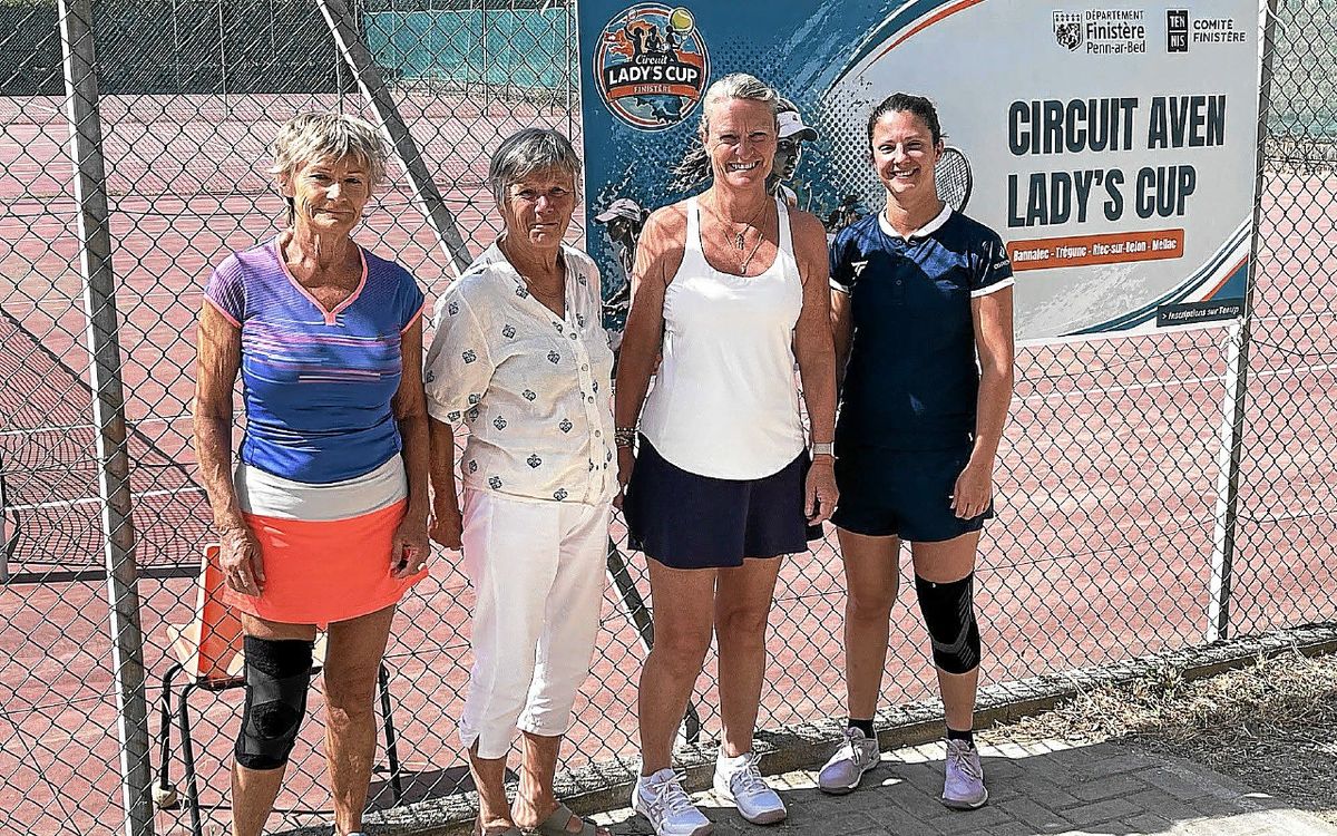 Le Trégunc tennis club a clôturé son tournoi d’été après 134 matchs disputés