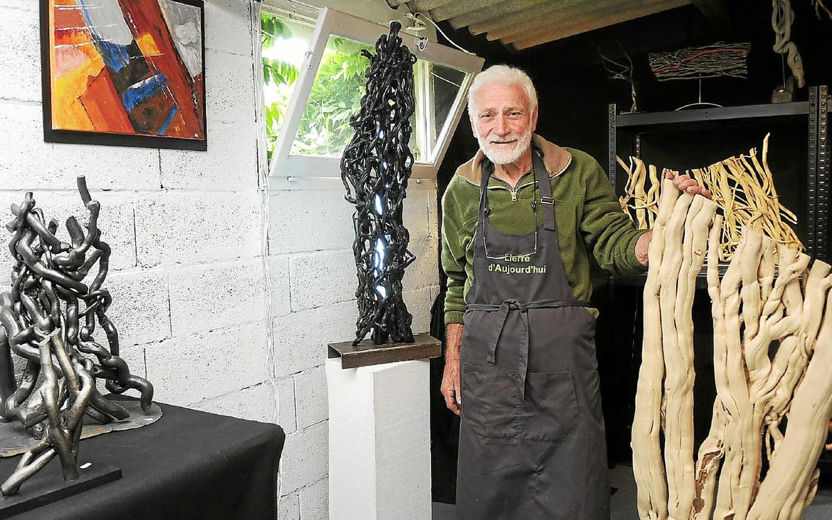 À Paimpol, René Le Dily a l’art de donner une seconde vie au lierre