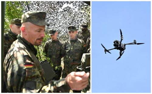 Nouvelle alerte en Allemagne : après le drone explosif de Leipzig, deux drones détectés au-dessus d’une base militaire