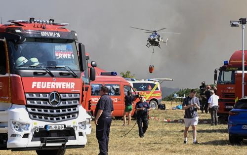 Feu de forêt en Allemagne : 1 800 évacués à Hürtgenwald