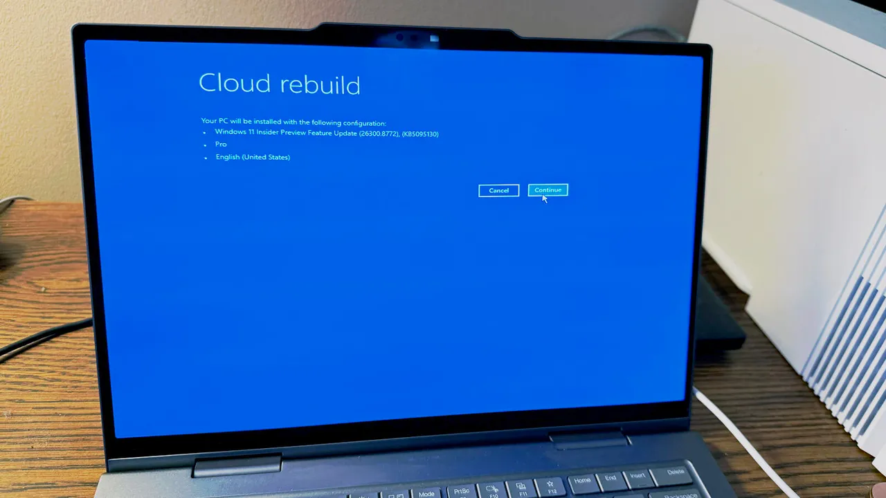 Vous pourrez bientôt réinstaller Windows 11 à partir de zéro, mêm ...