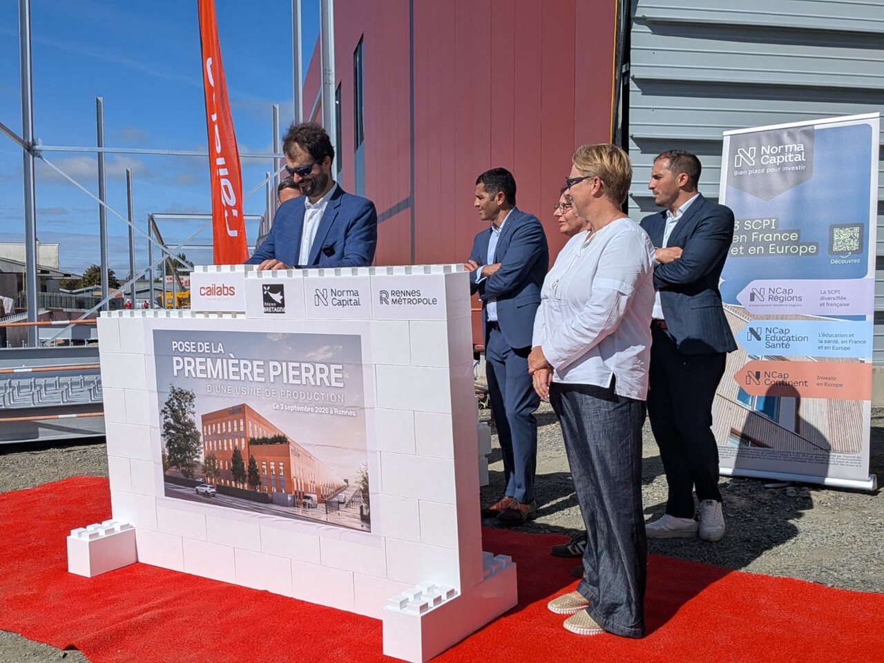 C'est quoi cette usine de 10 000 m2 en construction à Rennes, qui permet de communiquer avec l'espace ?