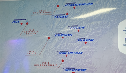 La carte des sites pour les JO d'hiver 2030