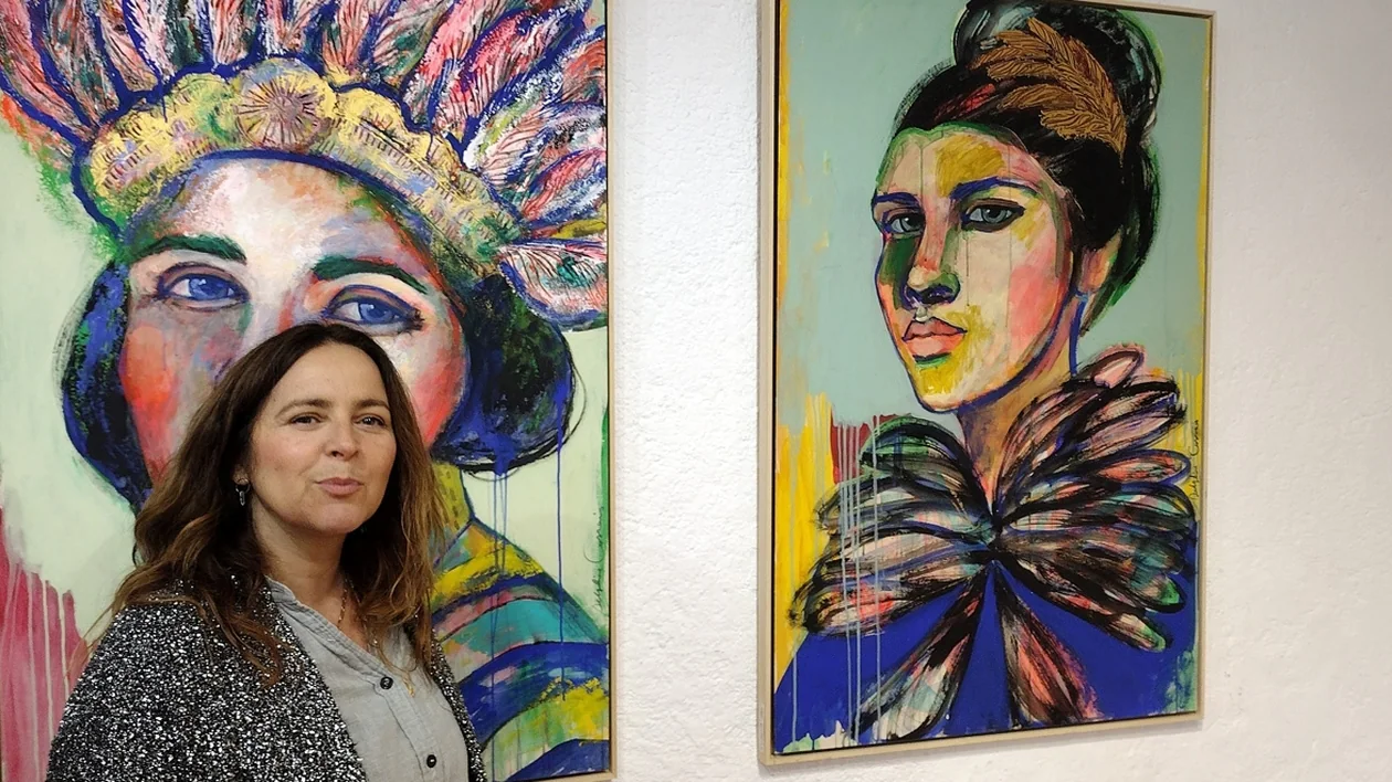 Les portraits peints par Delphine Cossais en disent long sur la place des femmes