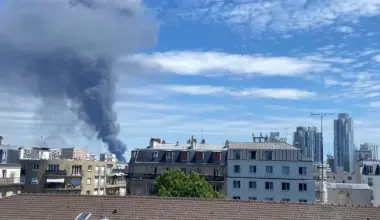 Seine-Saint-Denis : un important incendie se déclare dans une zone industrielle à Bobigny – Libération