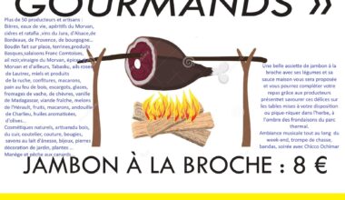 Rendez-vous gastronomique estival Bourguignon à Saint-Honoré-les-Bains