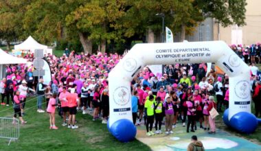 À Vernon, près de 2 000 participants réunis contre le cancer avec Une voie pour elles