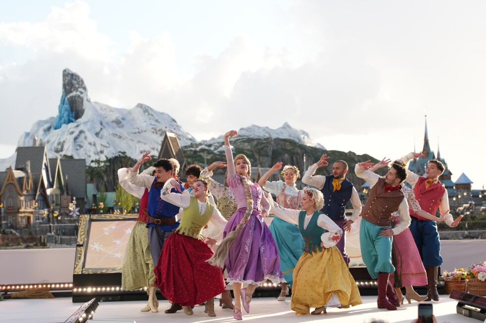 Disney opens World of Frozen at renamed Paris park