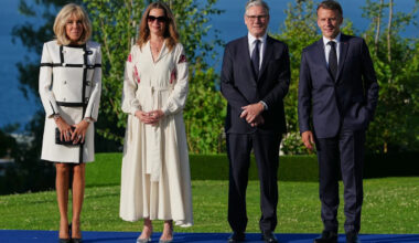 G7 summit: Lady Starmer wears Monsoon – while Brigitte Macron stays loyal to Vuitton