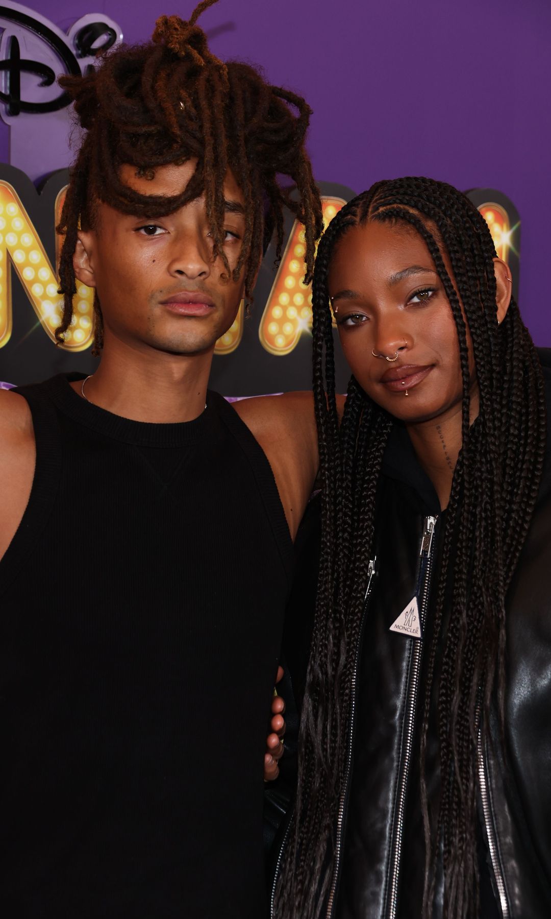 Standing beside her, Jaden Smith offered a clean, fashion-forward contrast.