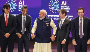 Macron, Modi court tech CEOs in AI infrastructure race
