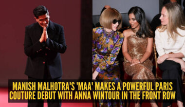 Anna Wintour, Fan Bingbing attend as Manish Malhotra makes a historic Paris Couture debut with 'Maa' |