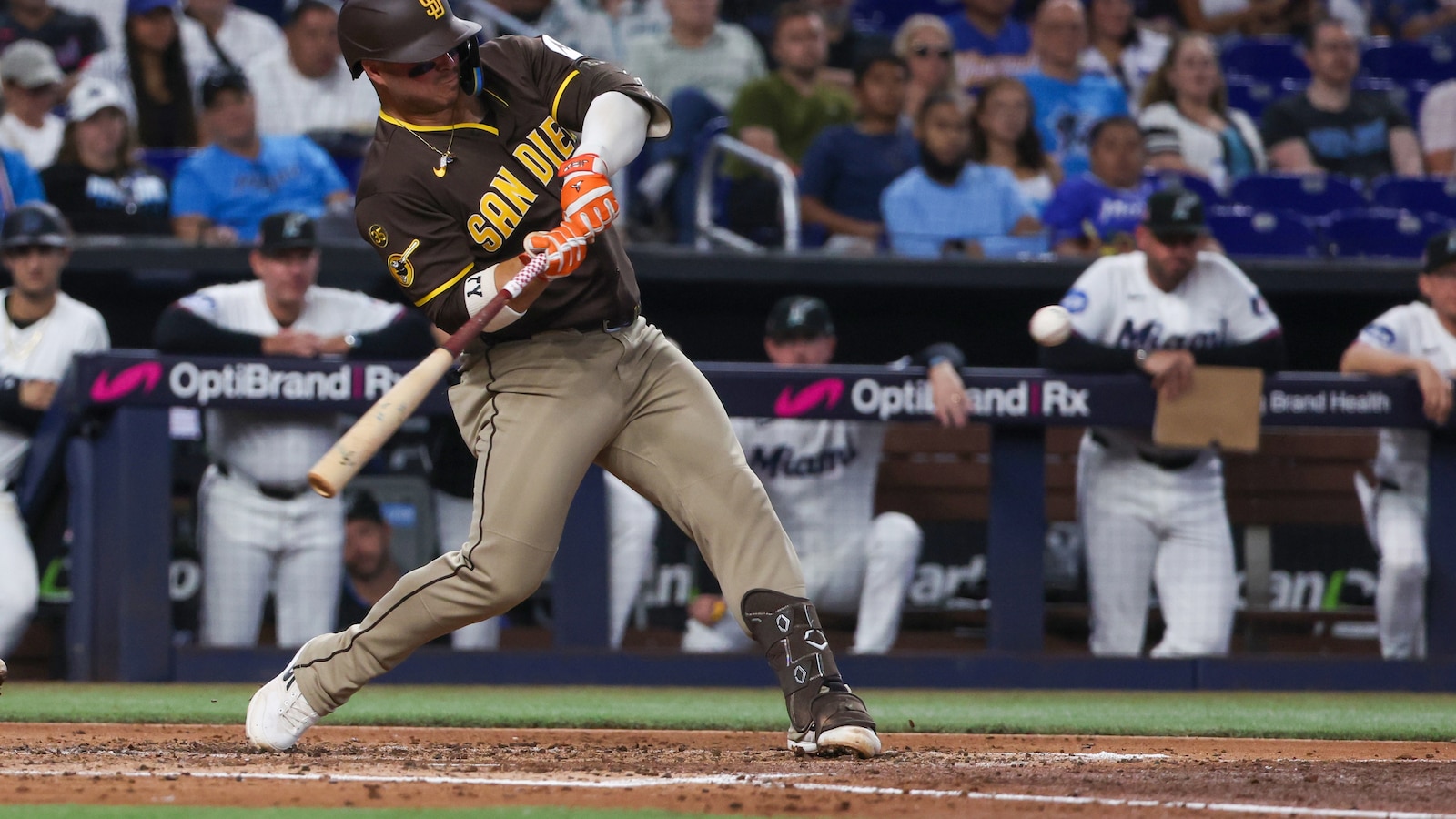 Ty France drives in 3 as the Padres beat the Marlins 7-2, extend Miami skid to 11