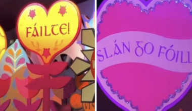 One Irish Dad's 'Crusade' Comes to an End as Irish Signs Added to “it’s a small world” at Disneyland Paris