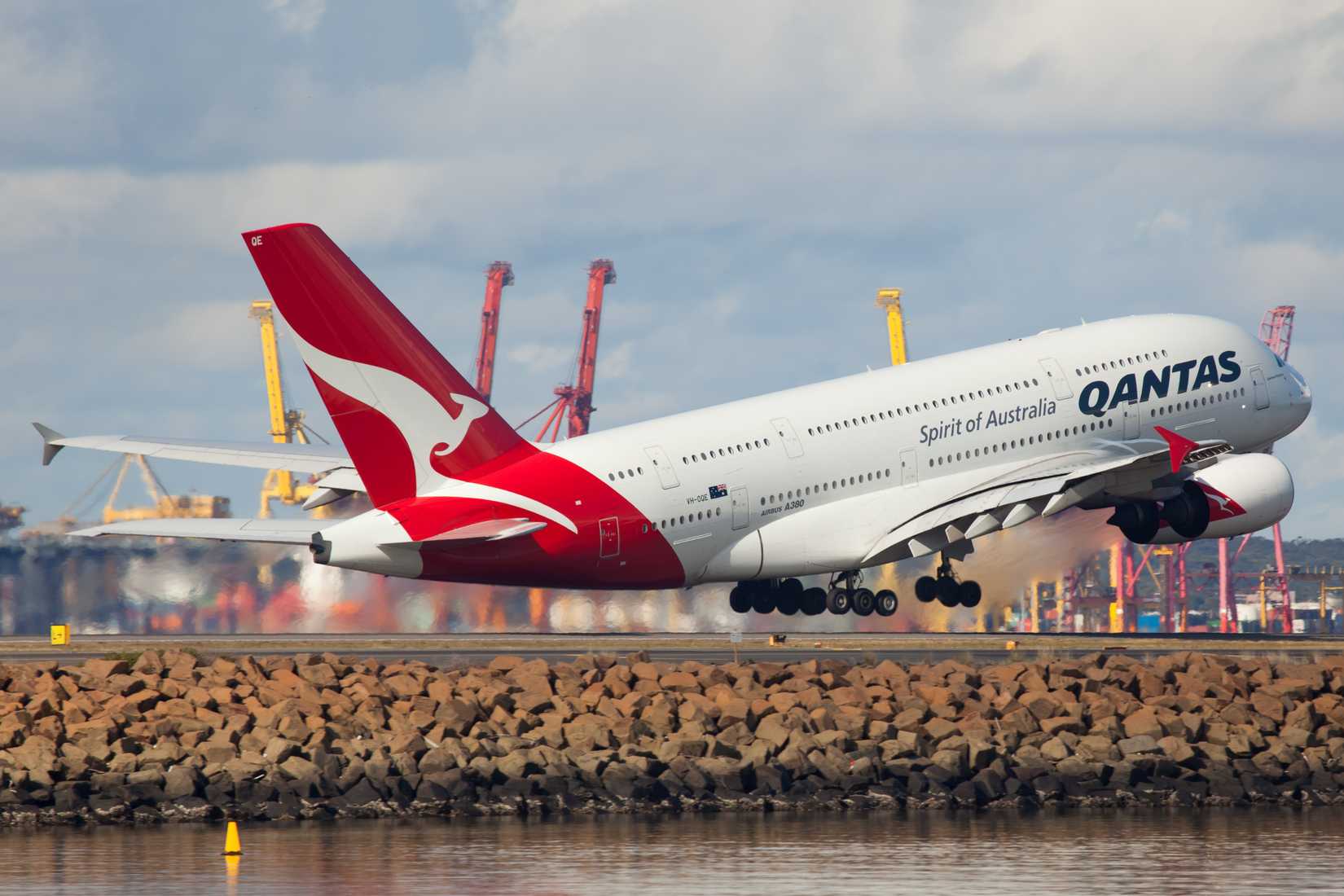 Qantas A380 Sydney