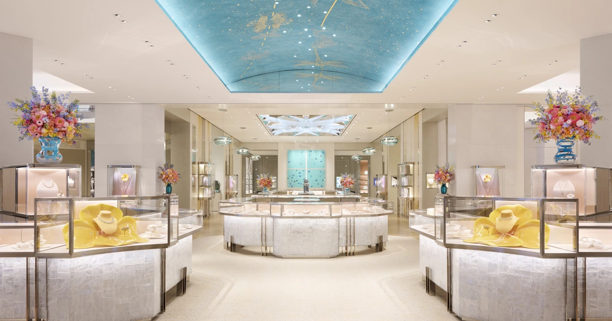 Tiffany & Co. Opens Its Newly Redesigned Store at South Coast Plaza