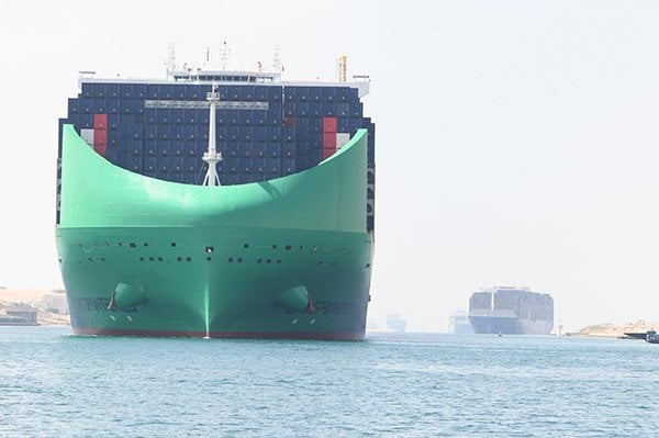 MSC Tests Transits as Container Volumes Rise at Suez Canal
