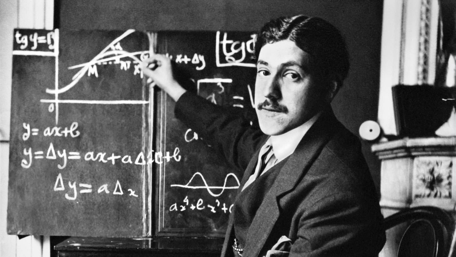 Marcel Dassault Bloch Young Engineer Blackboard