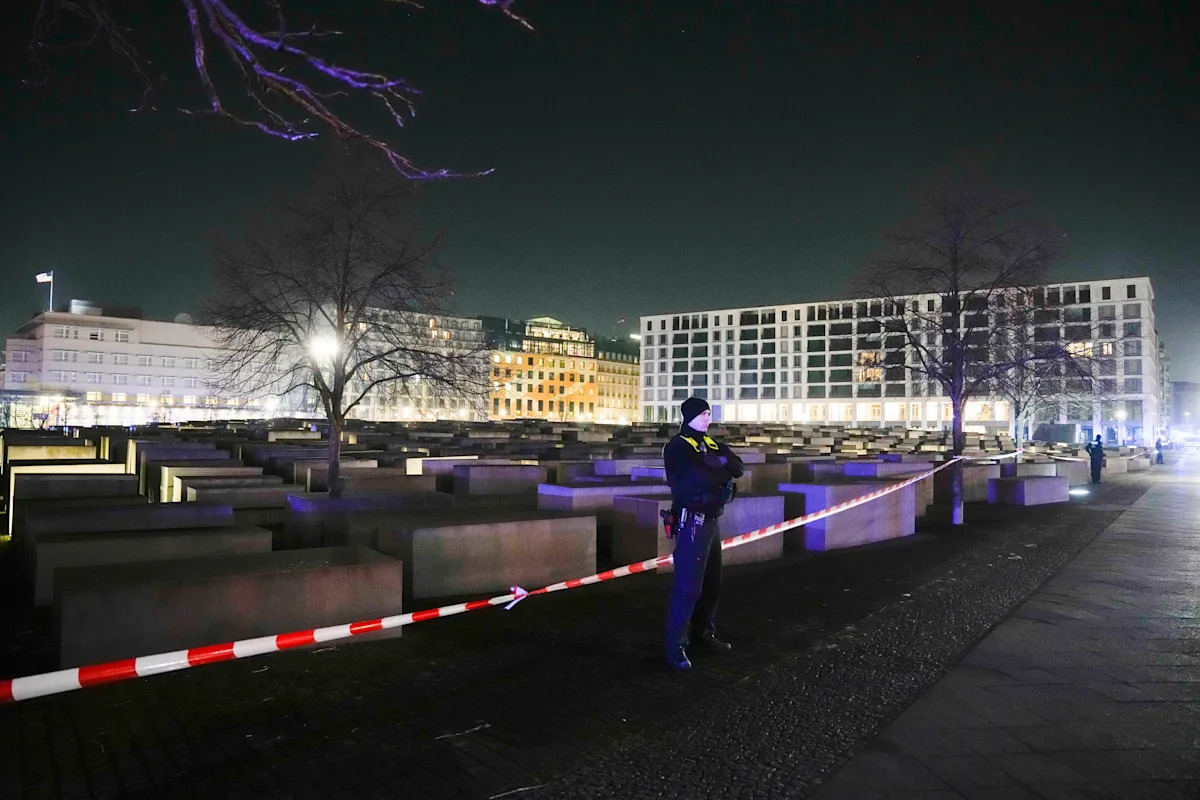 Berlin police arrest man suspected of being an accomplice to Holocaust Memorial stabbing