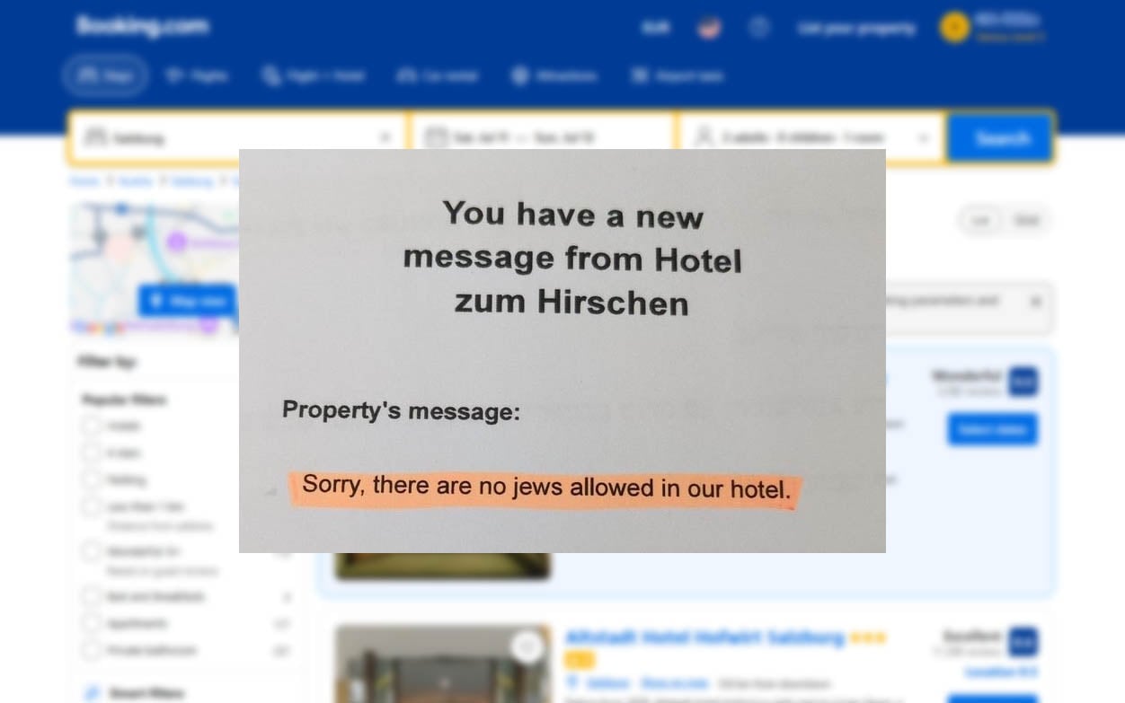 'Sorry, there are no Jews allowed': Israelis denied booking at German hotel