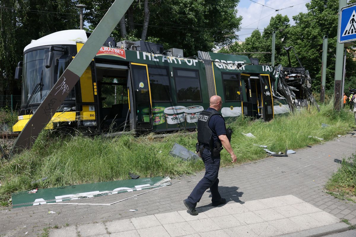 Police at the scene