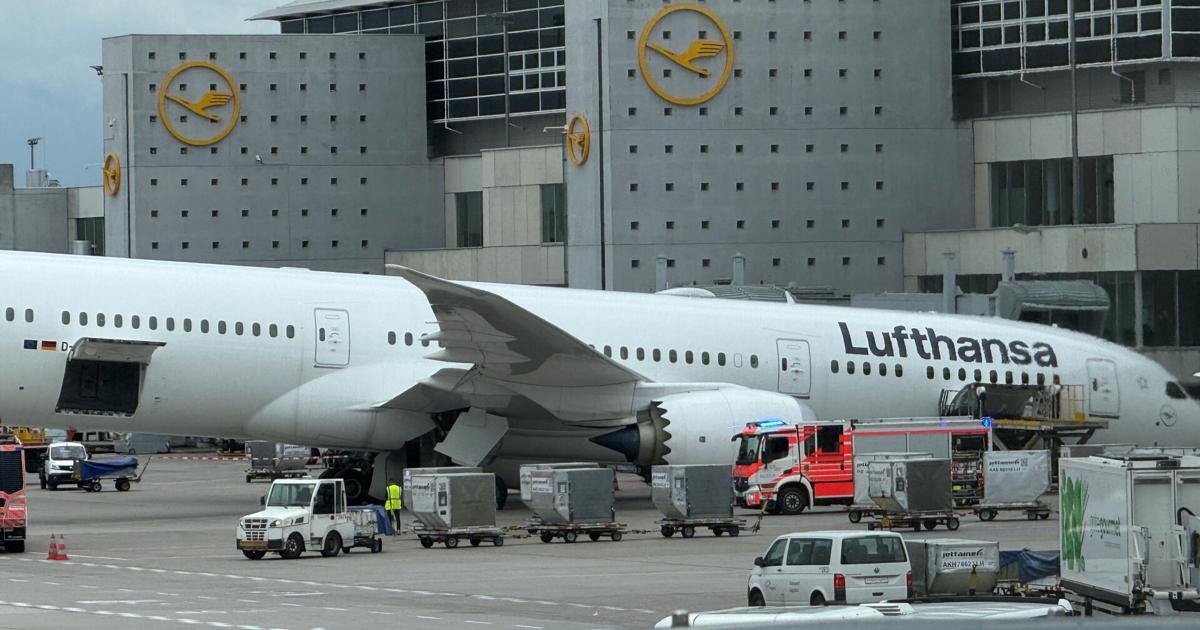 Lufthansa employees injured after nose of Boeing plane falls to ground at Frankfurt airport | Latest News