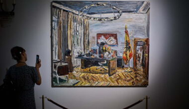 Art show opens at German president's residence before it's renovated