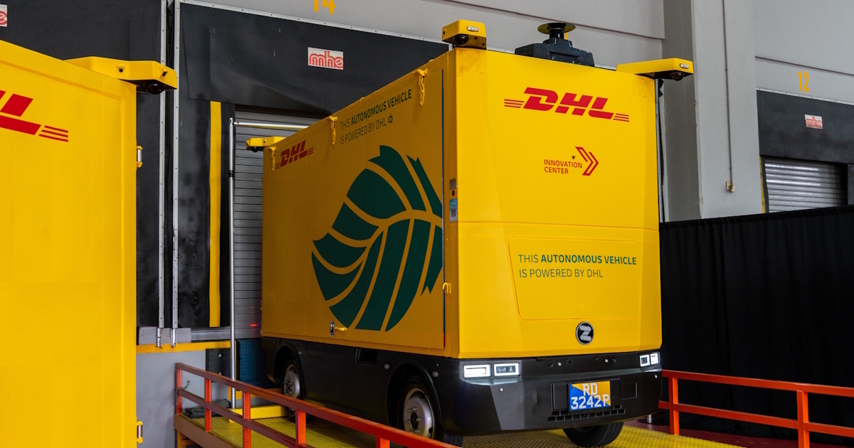 DHL transitions Zelostech autonomous vehicles to live Singapore hub ops