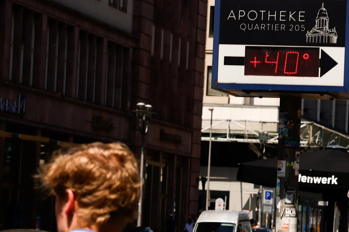 Germany shatters heat record for second day in a row
