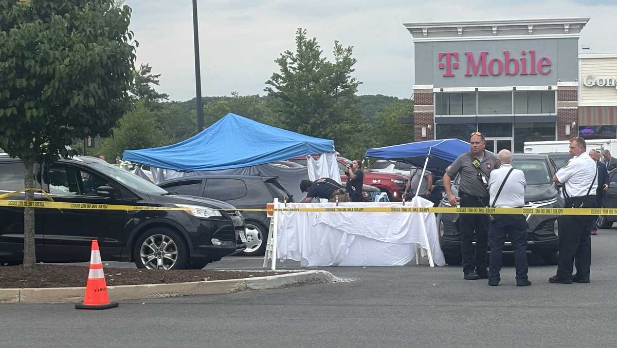 Large police presence after report of shots fired at Mass. shopping center