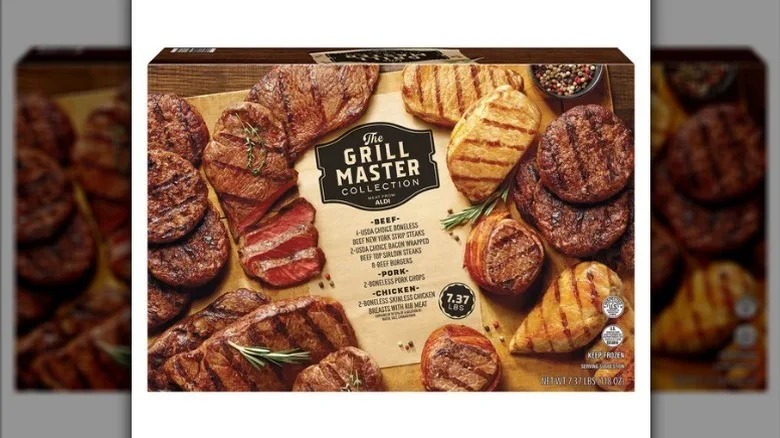 The Grill Master collection on white background