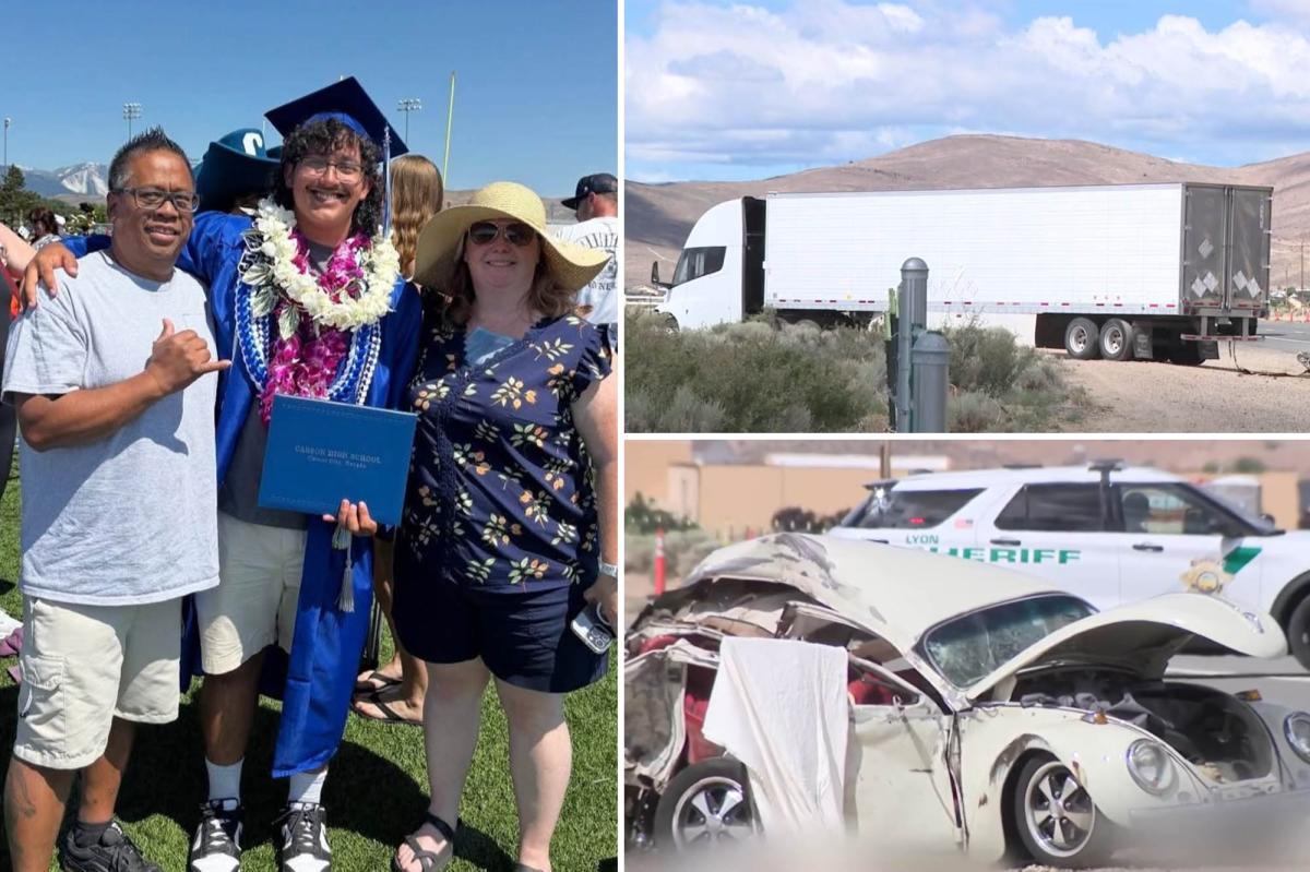 Nevada couple killed in first fatal crash involving Tesla's new electric semi-truck