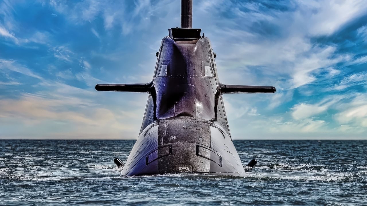 Type 212CD German Submarine Industry Handout Photo