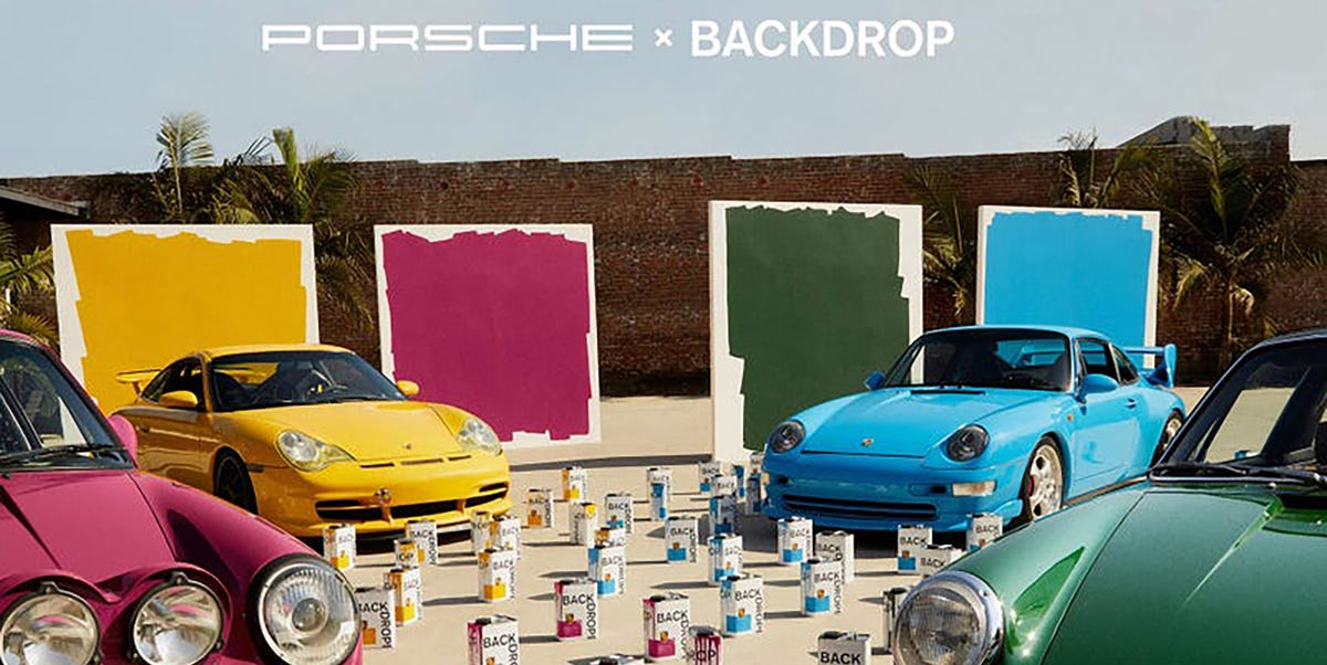 Backdrop Brings Porsche's Most Iconic Colors Home in New Collab