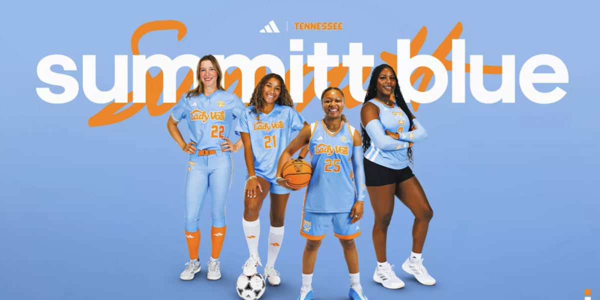 PHOTOS: Tennessee reveals Adidas Summitt Blue uniforms across four sports