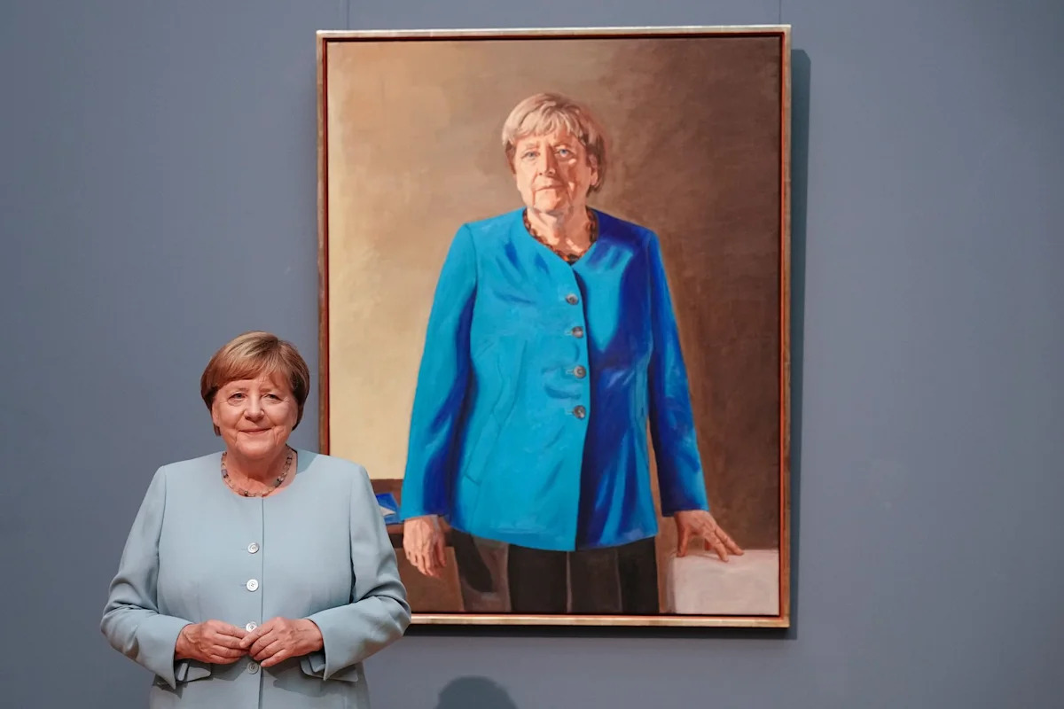Berlin museum racks up admissions thanks to Merkel portrait