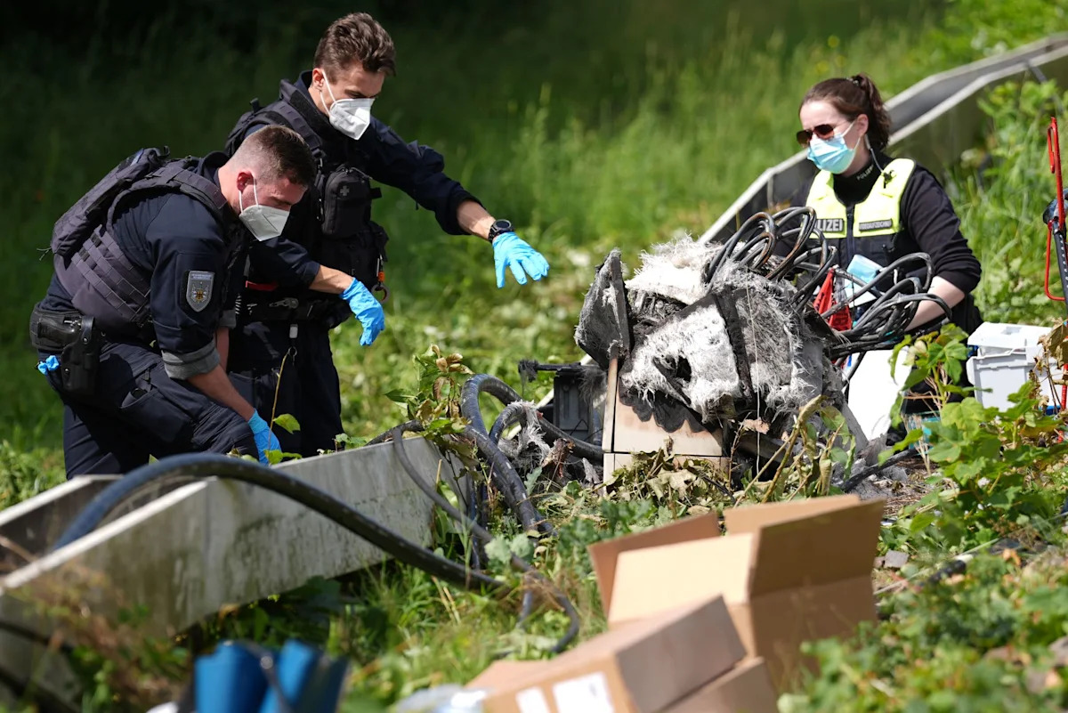 Disruption as Germany hit by another suspect arson attack on railway