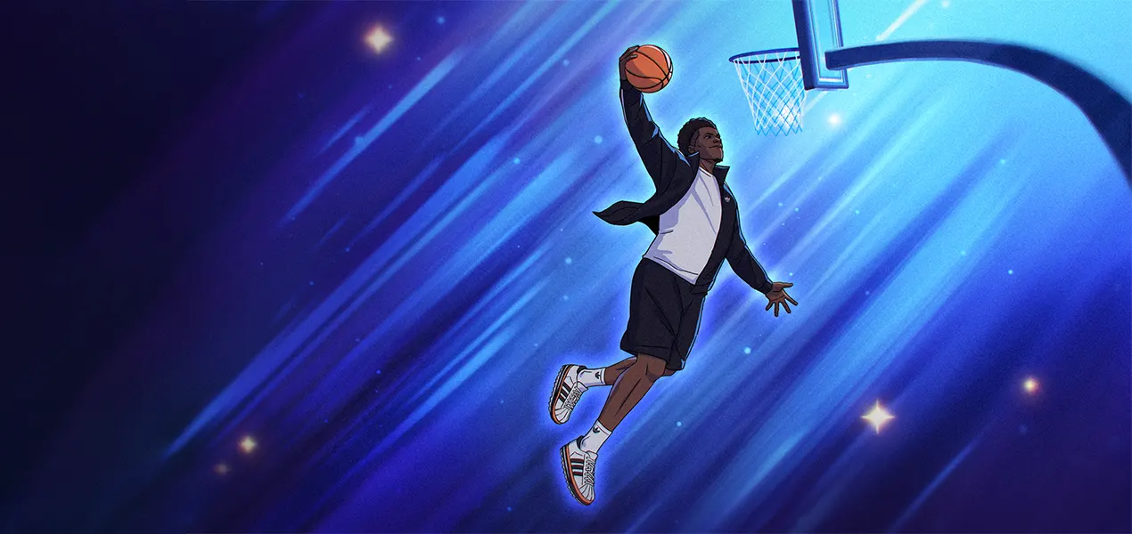 Anthony Edwards Goes Anime for the New adidas CLOT Superstar