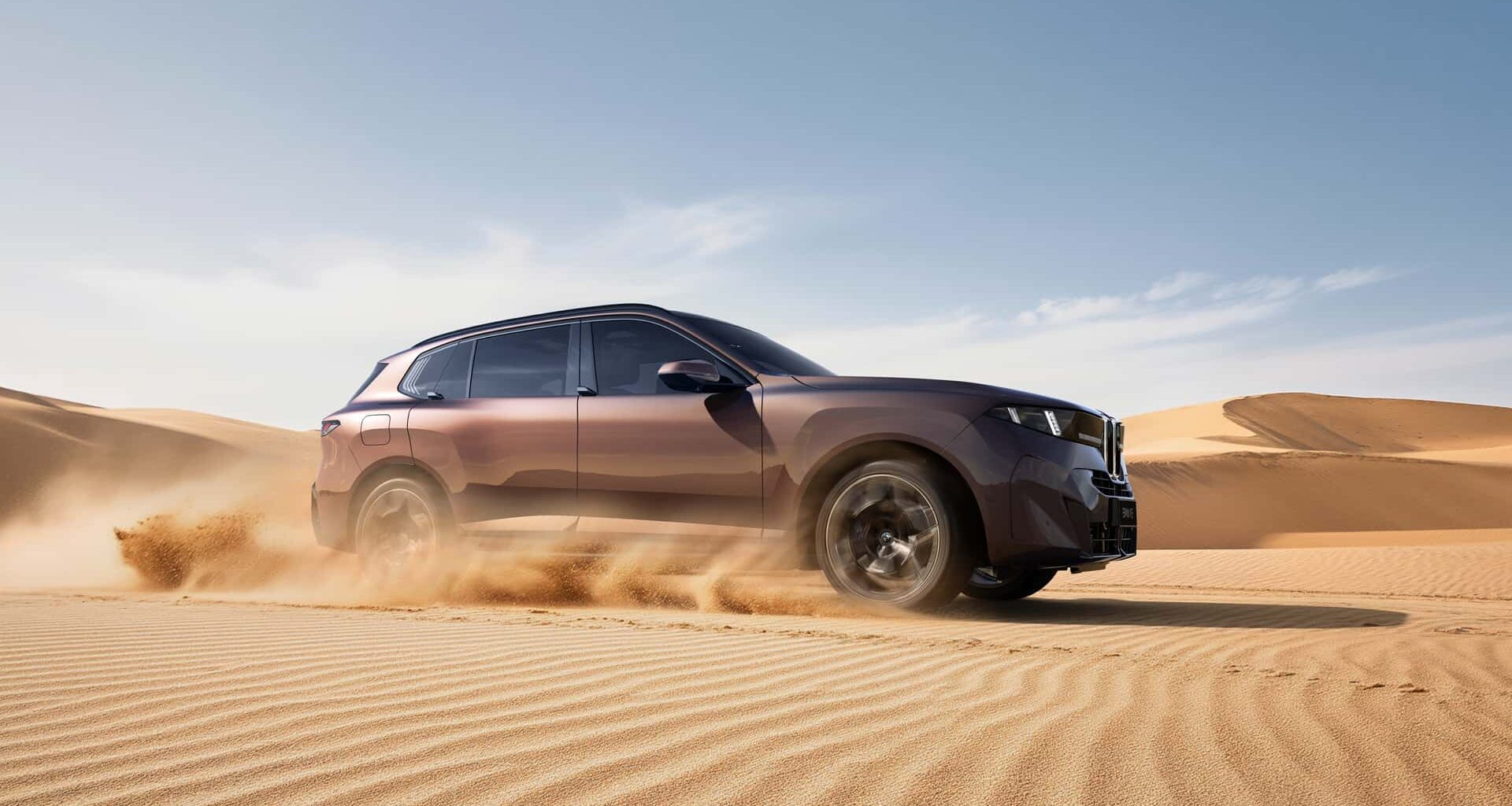 China's BMW iX5 Has More Of Everything, Including A Huge TV In The Back