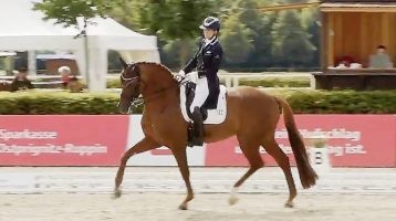 Katie Duerrhammer on Rosebank Does It Again-Victory in Int. 1 in Germany on Personal Best